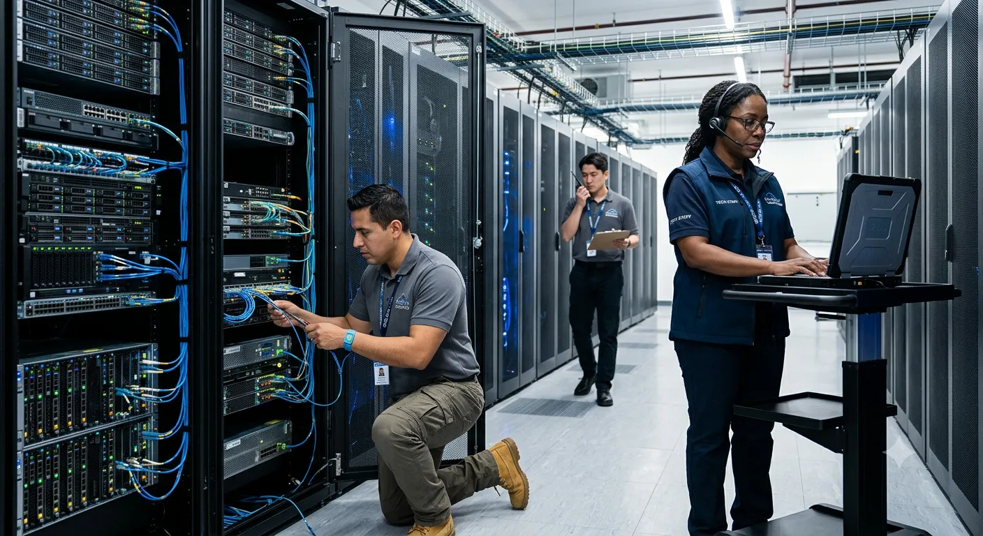 Quartz reported that in Abilene one developer was contractually obligated to maintain a permanent staff of 57 workers once the facility was running, while thousands of construction workers flooded the area during the build and drove average monthly rents up roughly $1,000 in a single year. Research from Good Jobs First found many data centers employ fewer than 125 permanent workers, and that academic work shows data centers do not reliably generate net local tech job growth.