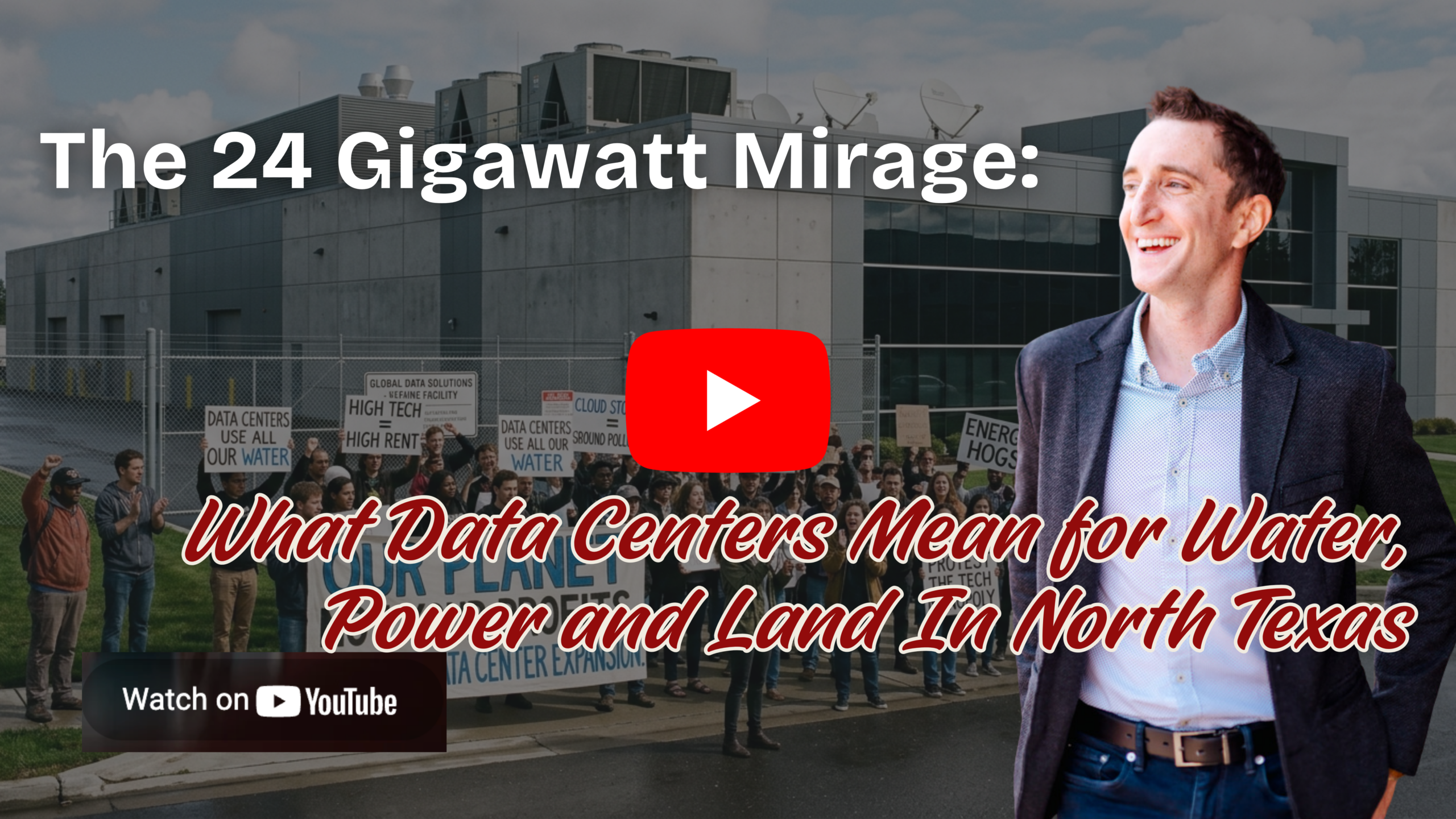 Learn the current and future impact of data centers on water, power and land in Ellis County