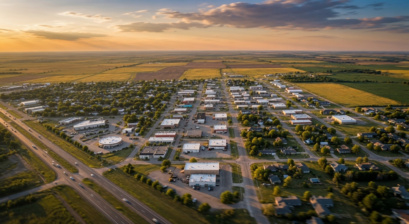 Alvarado, Texas - open land near the I-35W crossroads