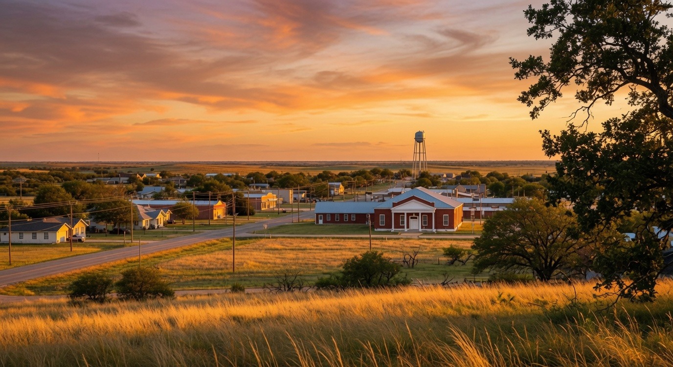 Godley, Texas - open country west of Cleburne