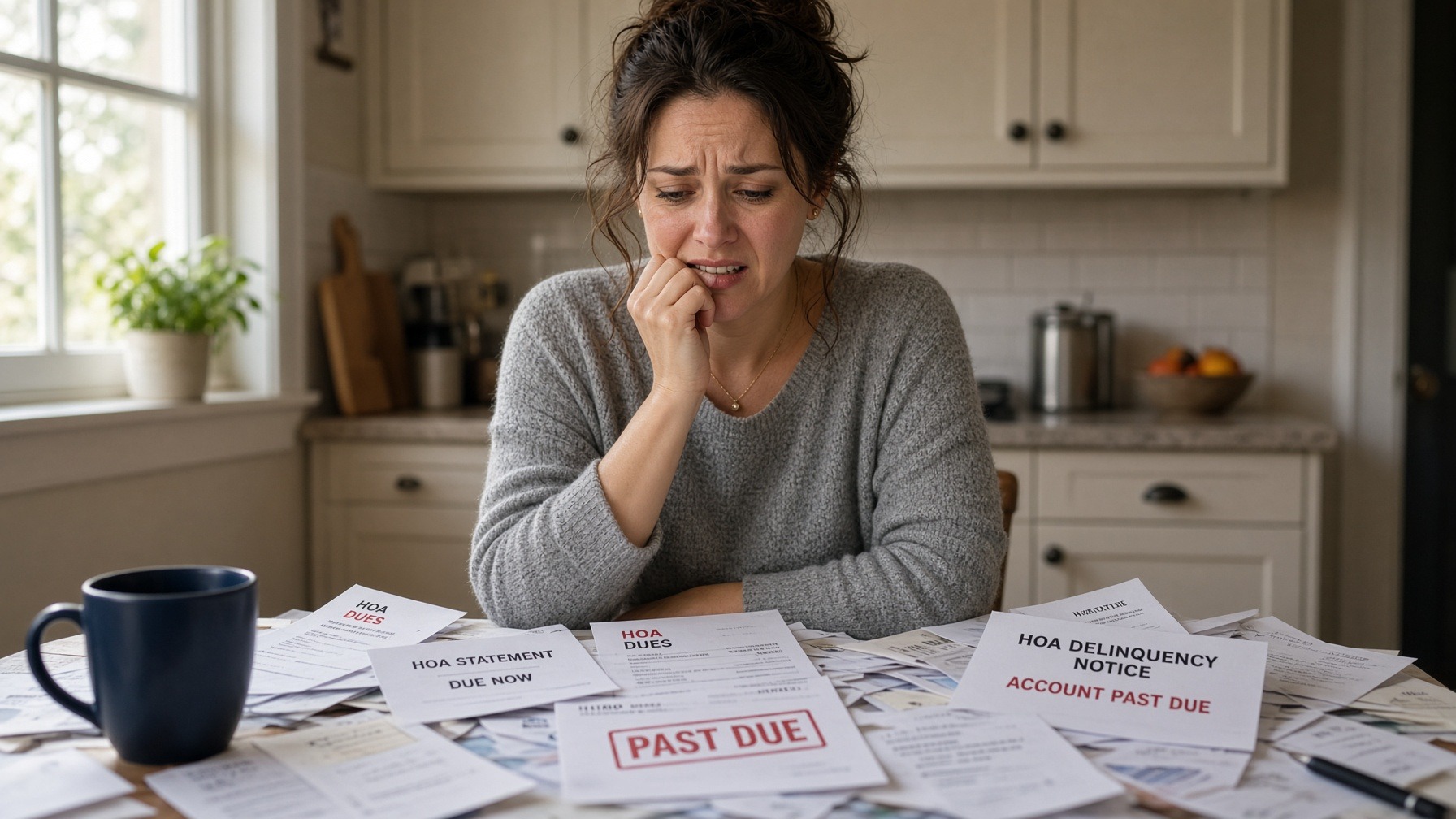 Learn what to do if you are behind on your HOA dues
