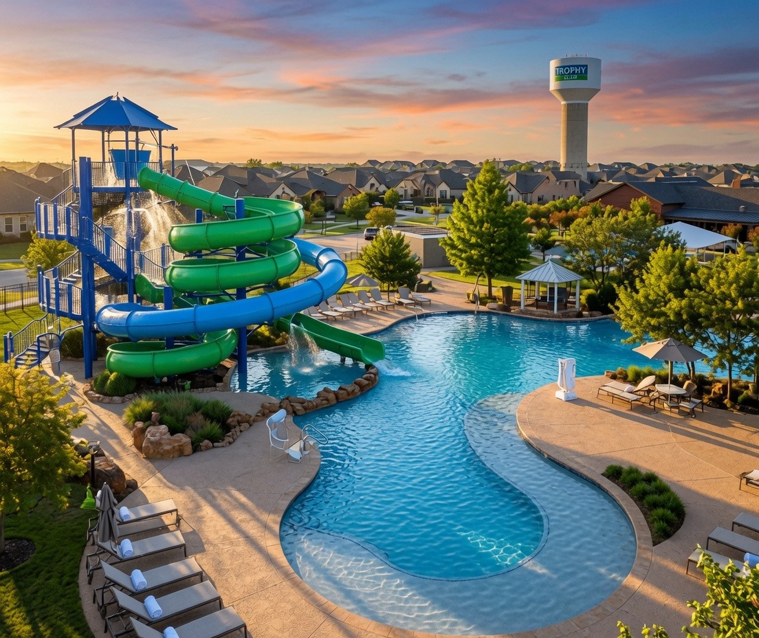 Heartland, Texas - the master-planned community and amenity center
