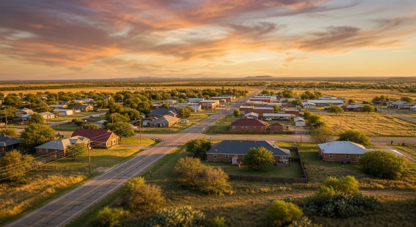 Joshua, Texas - newer neighborhoods north of Cleburne