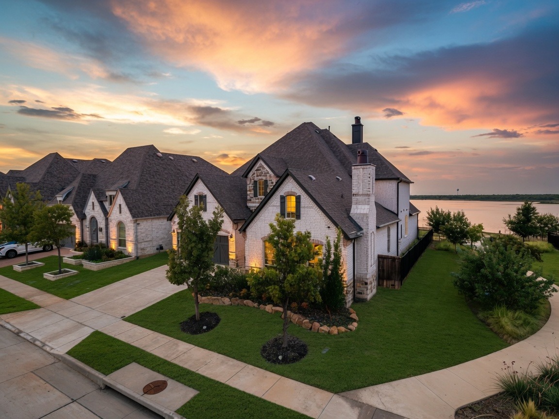 The Colony, Texas - the lakeside development at Grandscape