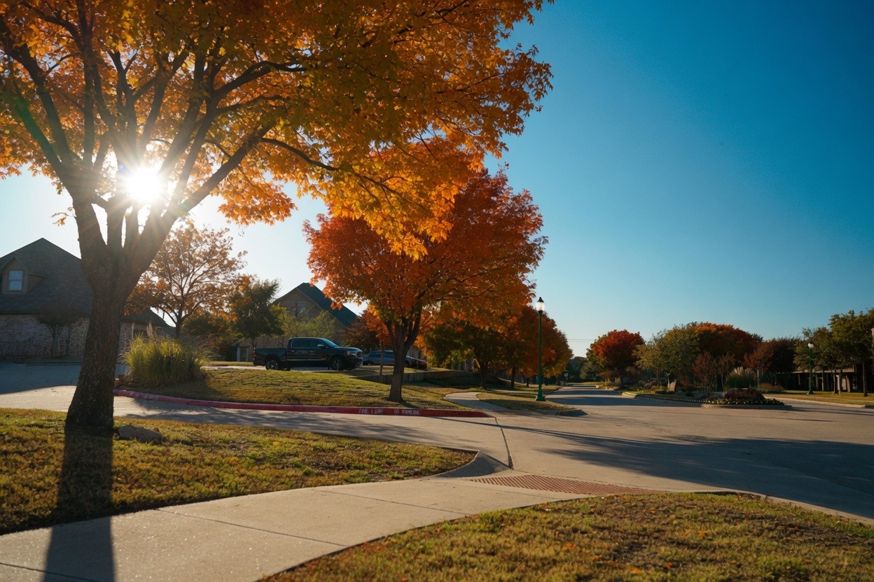Wylie, Texas - the historic downtown and newer neighborhoods