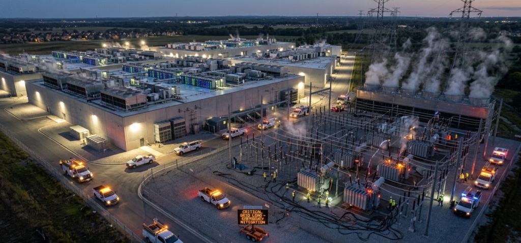 Google has been in Midlothian since 2019 and filed for a fifth building there at an estimated $880 million. Its Red Oak campus was announced in 2023 as at least a $600 million project with nearly 1,200 construction jobs and about 30 permanent ones. DataBank's 292-acre, 480 MW Red Oak campus landed a $2 billion construction loan in April, then a $650 million upsize in June, bringing the campus to $2.65 billion. Its next building, DFW15, was permitted at $425 million. The county abatement for the campus requires 68 direct jobs at about $80,000, with another 107 indirect.