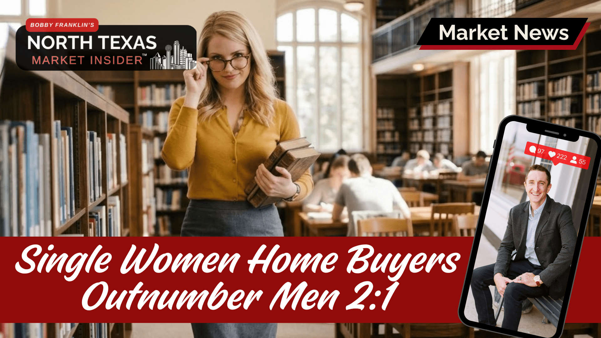 Single women now outpace men as first-time buyers. Here's how a one-income buyer in North Texas can win in this market.