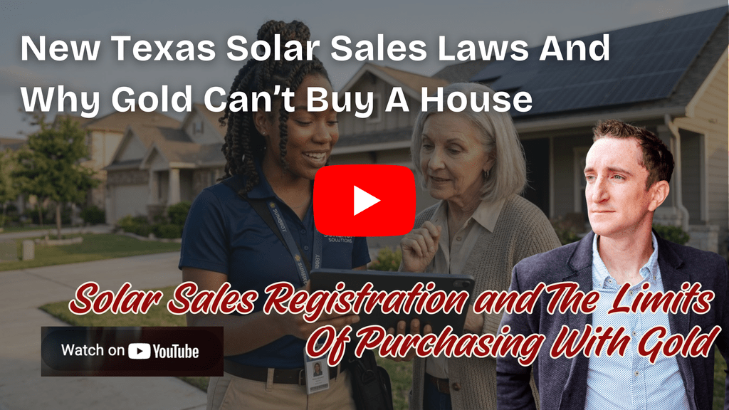 The part nobody is putting on a graphic is the one that will decide whether your closing funds on time: as of September 1, 2026, every residential solar retailer and every solar salesperson operating in Texas has to be registered with the state, carry real insurance, and answer to real penalties. Ellis County was authorized for 2,884 new private housing units in 2023 and 2,972 in 2024, according to U.S. Census Bureau permit data. Nearly six thousand new roofs in two years, in a county where solar arrived as both a builder incentive on that new inventory and a door-to-door retrofit pitch aimed at everything already standing. That combination is why this law lands harder here than in most of the metro.