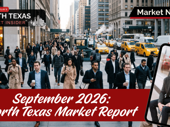 Rates broke 7% and the DFW market froze instead of falling. See why new homes now cost less than resale and where buyers hold the leverage.